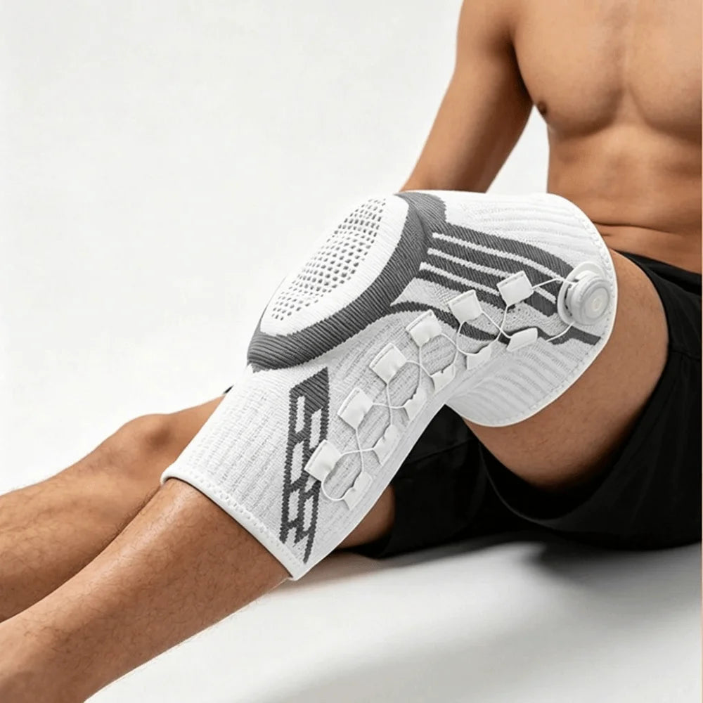 Adjustable Knee Support – Non-Slip Sports Brace with Spring Support