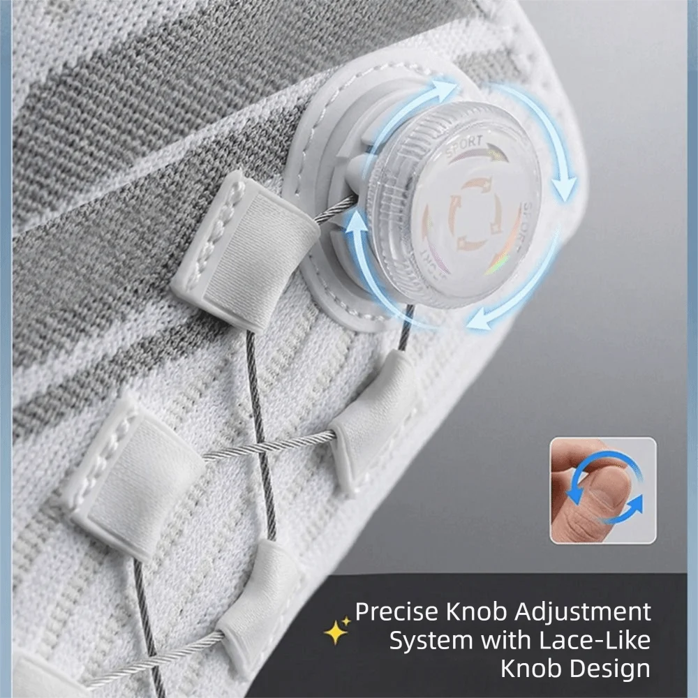 Adjustable Knee Support – Non-Slip Sports Brace with Spring Support